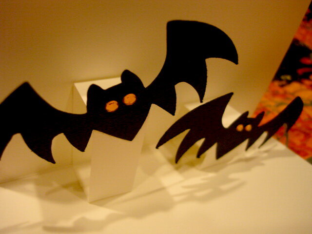 Bats Pop-Up Card