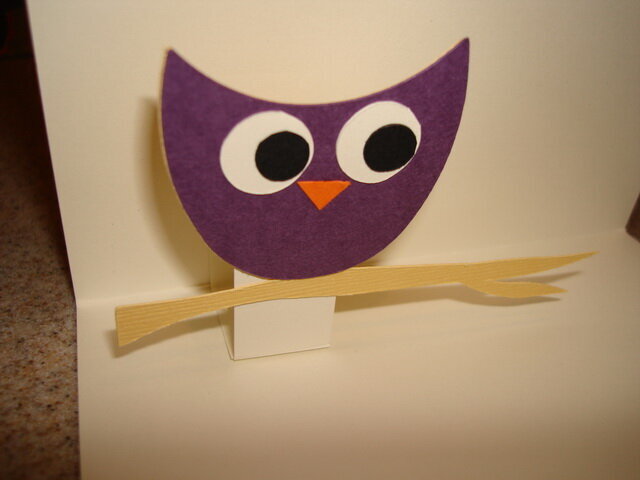 Owl Pop-up Card