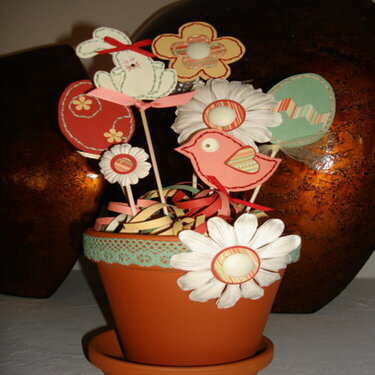 Spring Flower Pot