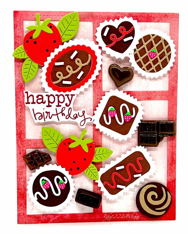Happy Birthday with Chocolates