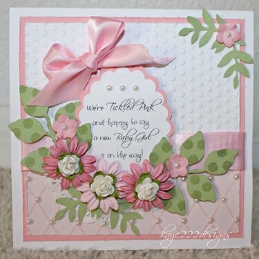 &quot;Baby Girl&quot; Card