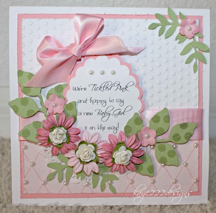 &quot;Baby Girl&quot; Card