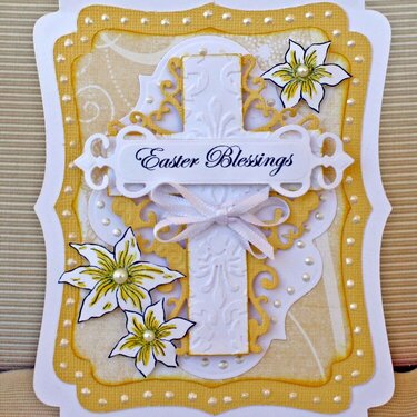 &quot;Easter Blessings&quot; Card *Heartfelt Creations*