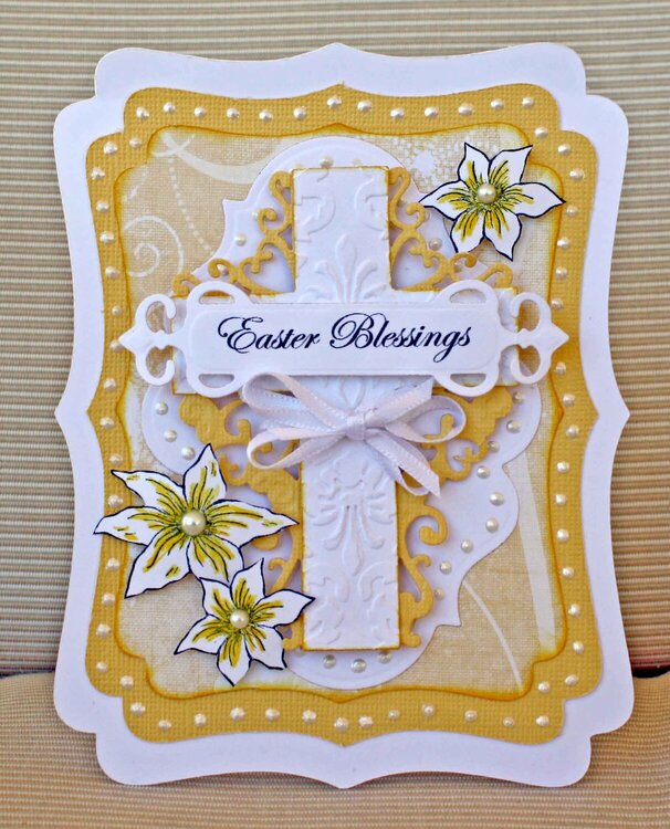 &quot;Easter Blessings&quot; Card *Heartfelt Creations*
