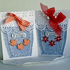 Family Jeans "treat bags" *Donna Salazar*