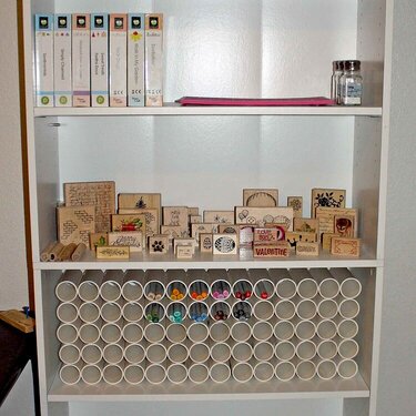 Cricut/Stamp/Copic Shelves