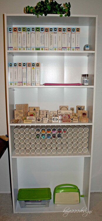 Cricut/Stamp/Copic Shelves