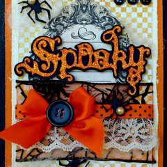 "Spooky" Card