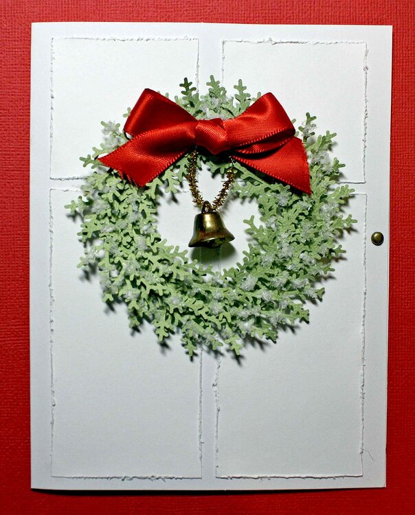 &quot;Christmas Door&quot; Card