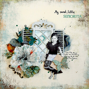 My sweet, little senorita - C`est Magnifique March kit