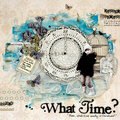 What time? C`est Magnifique January kit