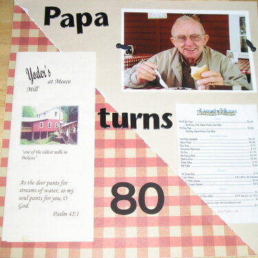 Papa Turns 80