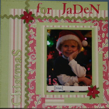 Christmas for JaDeN is delight