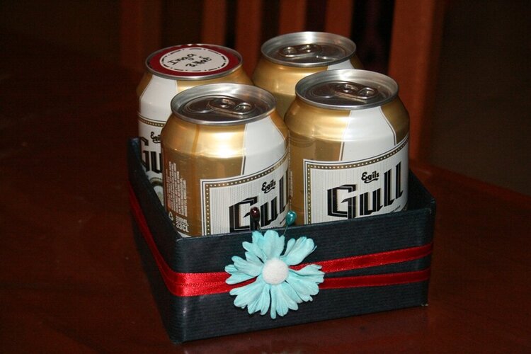 Beer, a gift for a friend