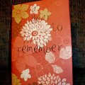 A Year to Remember Journal