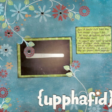 Upphafi/the beginning