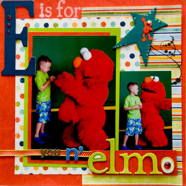 E for Elmo (Sesame ABC book)