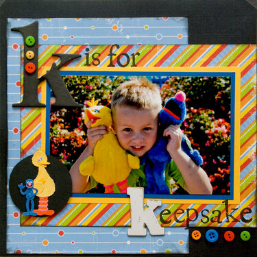 K for Keepsake (Sesame ABC album)