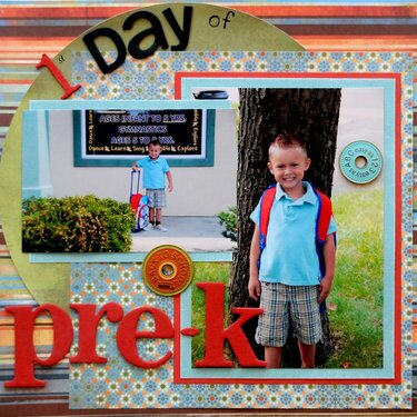 1st Day of Pre K