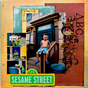 S for Sesame Street right side (ABC album)
