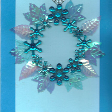 Snowflake wreath