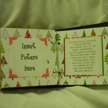 &quot;December&quot; page in Mother&#039;s Day Album