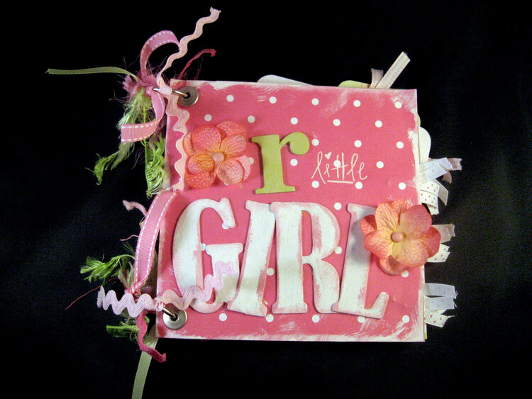 Little Girl Chipboard Album