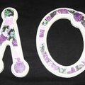 Collage Wooden Letters - Moi