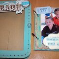 beach album and  box