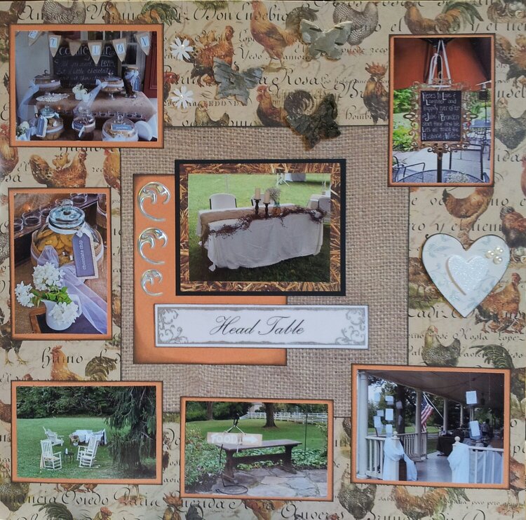 Country Touches 3 - Wedding Scrapbook
