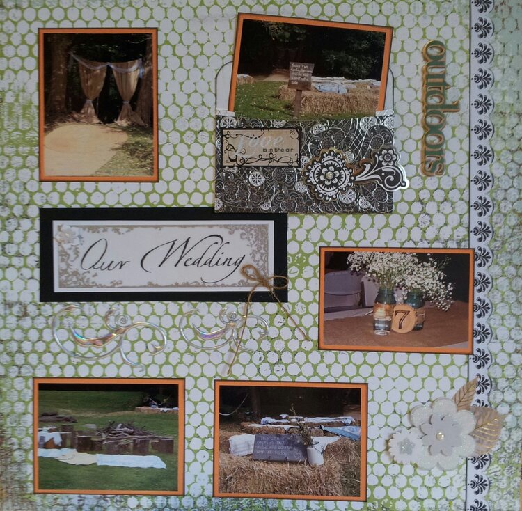 Country Touches 4 - Wedding Scrapbook