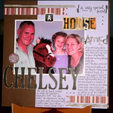 A horse named Chelsey