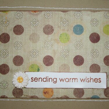 Sending warm wishes