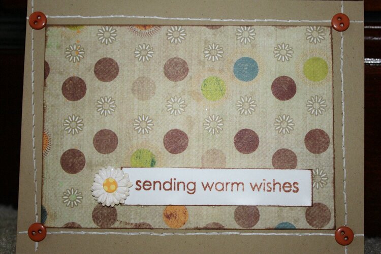 Sending warm wishes