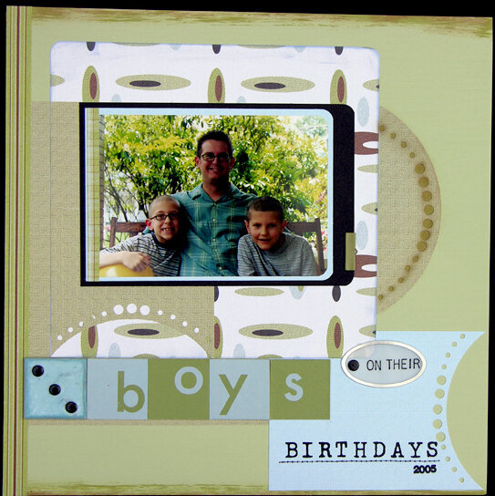 3 Boys Birthdays 2005