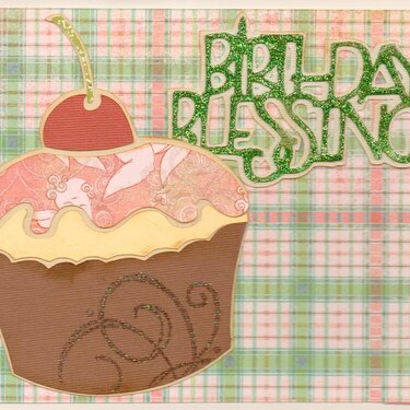 cupcake Birthday Card 2