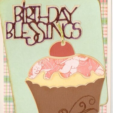 Cupcake Birthday Card 3