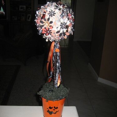 Halloween Topiary