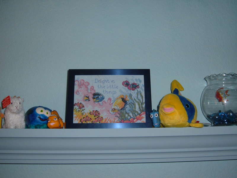March 4 - Baby room shelf