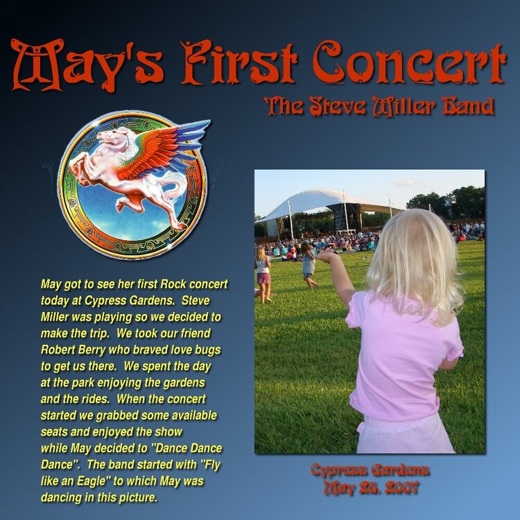 May&#039;s First Concert