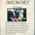 Memory of Justin