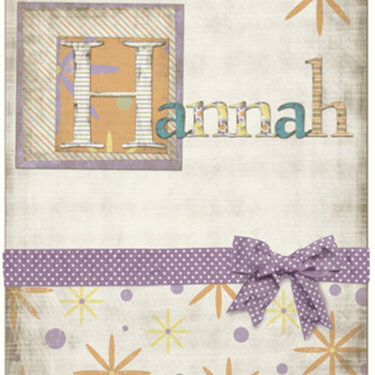 Hannah&#039;s Card