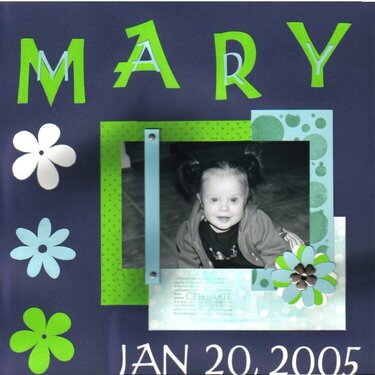 Mary (one year old)