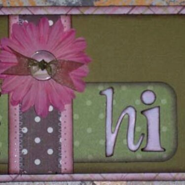 &quot;hi&quot; card