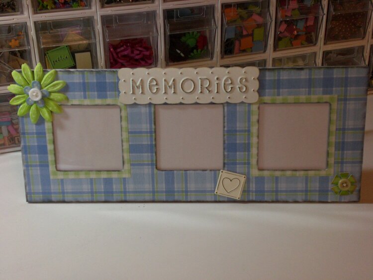 Memories picture frame