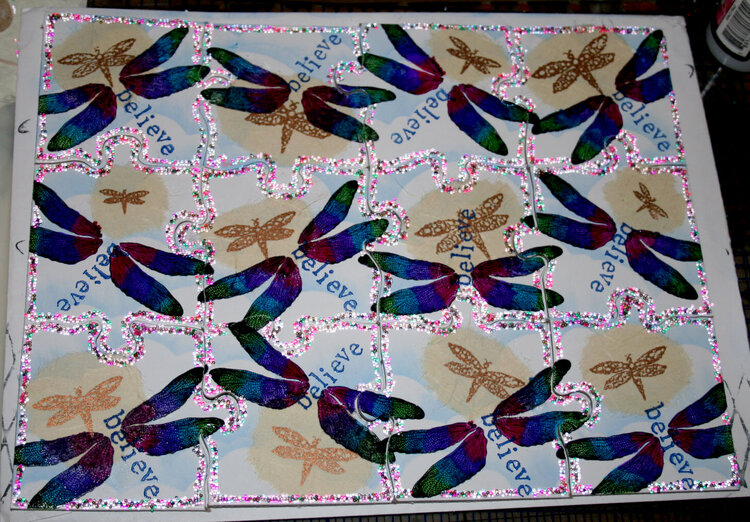 Dragonfly Collabuzzle - Stage 1