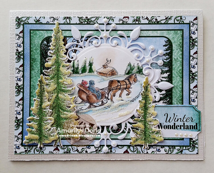 Winter Wonderland card