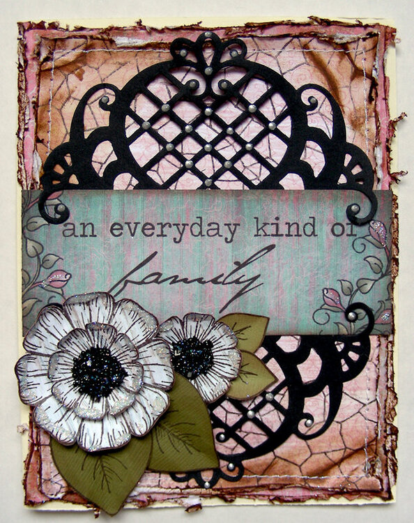 an everyday kind of family card {Heartfelt Creations DT}