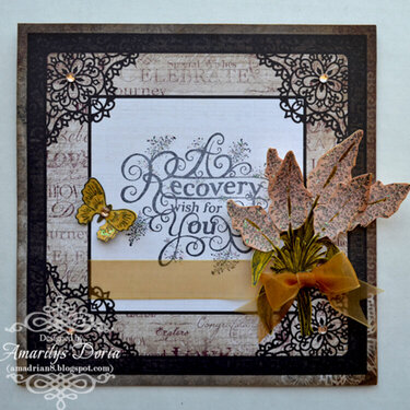 A Recovery Wish for You Card {Heartfelt Creations DT}