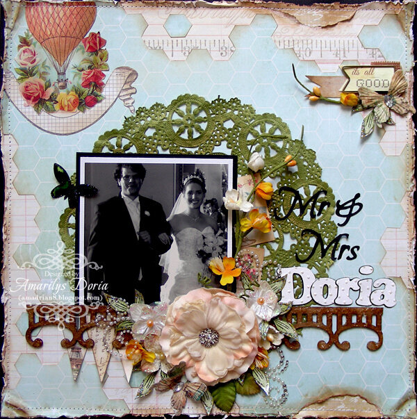 Mr &amp; Mrs Doria  {May 2013 &quot;Spring into May&quot; Kit}